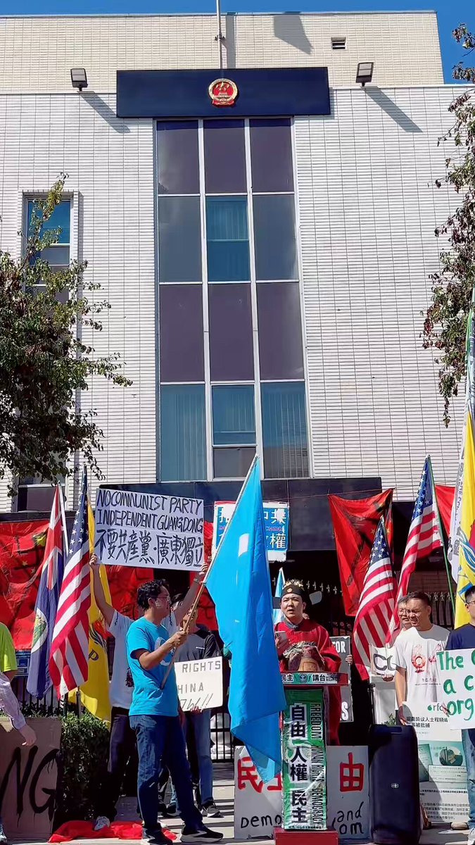 赵燕涛演讲视频封面：国殇日中领馆演讲（短片）